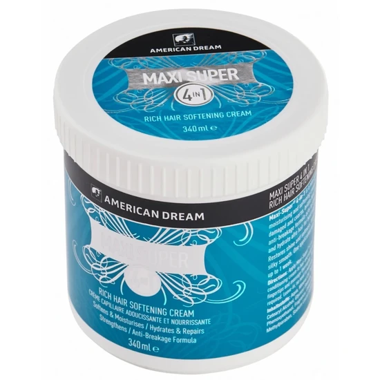 American Dream Maxi Super 4 In 1 Hair Softening Cream 340ml