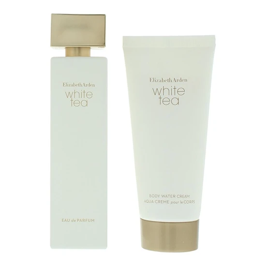 Elizabeth Arden White Tea Eau De Parfum Gift Set 100ml Eau De Parfum + 100ml Body Cream