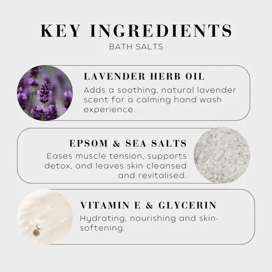 Wiberg's Relaxing Lavender Bath Salts 600g