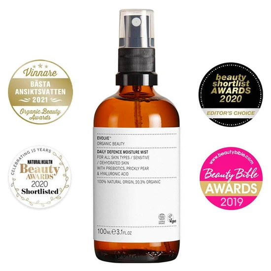 Evolve Beauty Gentle Cleansing Melt & Daily Defence Moisture Mist Duo 120ml & 100ml