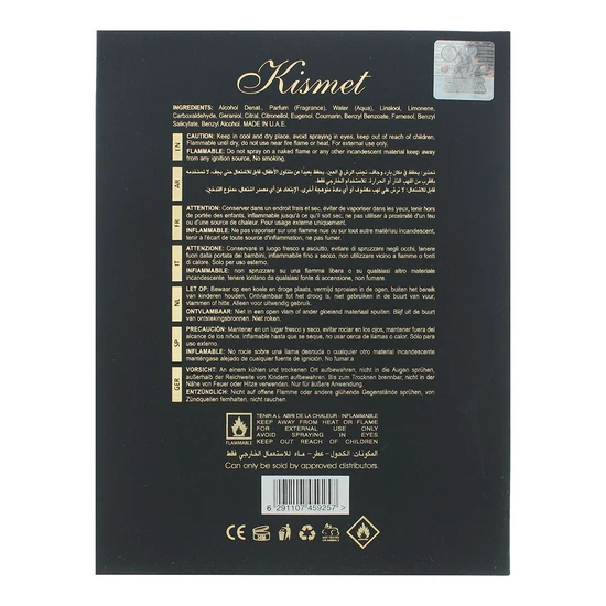 Maison Alhambra Kismet For Men Eau De Parfum 100ml