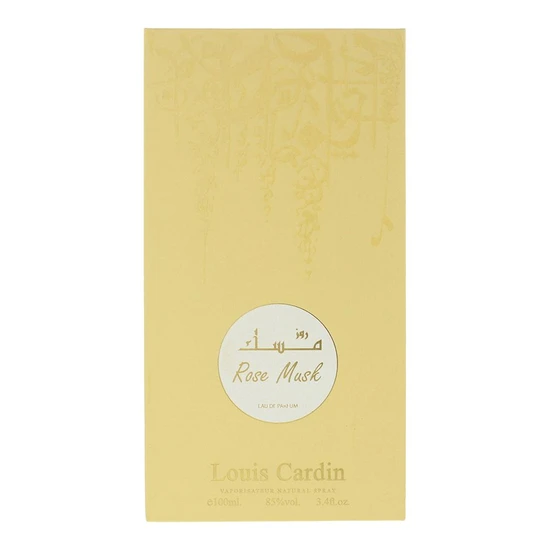 Louis Cardin Rose Musk Eau De Parfum 100ml