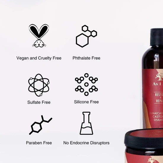 As I Am Jamaican Black Castor Oil Shampoo 355ml