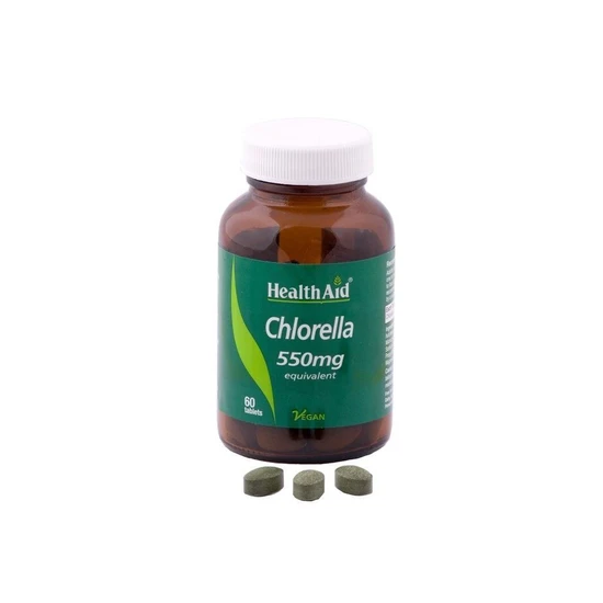 Health Aid Chlorella 550mg Tablets 60 Tablets