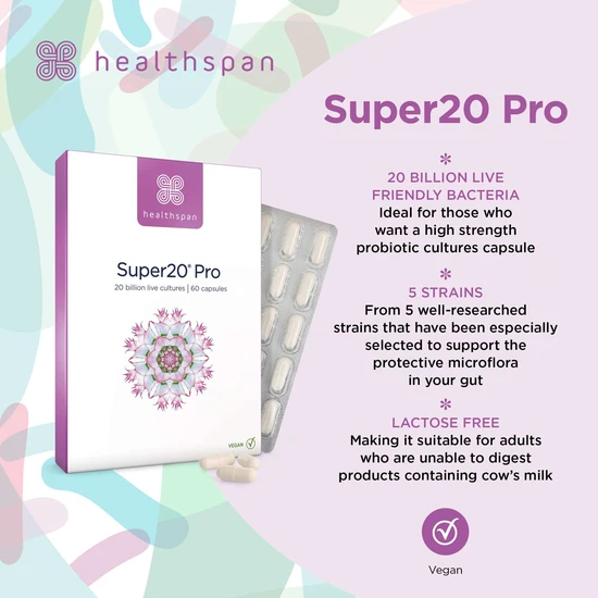 Healthspan Super20 Pro Capsules 60 Capsules