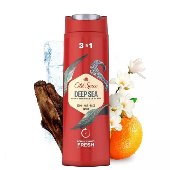 Old Spice 3-in-1 Deep Sea Wash 250ml