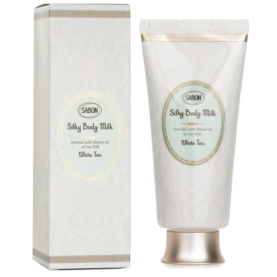 Sabon Silky Body Milk White Tea 200ml