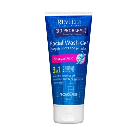 Revuele No Problem 3-In-1 Facial Wash Gel 200ml