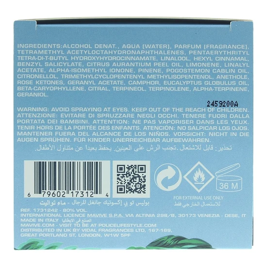 Police To Be Exotic Jungle Eau De Toilette 40ml