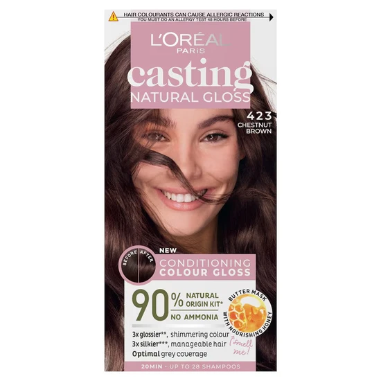 L'Oreal Paris Casting Natural Gloss Semi-Permanent Conditioning Hair Colour 723 Almond Blonde