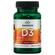 Swanson Vitamin D3 5000iu Softgels 250 Softgels