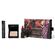 Illamasqua Bathroom Touch-Up Eye, Lip & Cheek Set Mini mascara + highlighter + lipstick