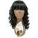 Serenity Brazilian Remi Deep Part Blended Human Hair Laura Swiss Lace Wig 99J