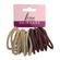Fine Lines UK Elastic Band Thick 6001 24pcs / Brown/Beige