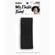Kashmir Wig Elastic Band 4503 2.5cm x 60cm / Black