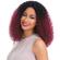 Sensationnel Empress Synthetic Kinky Curl Custom Lace Front Edge Wig t1b/red