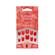 Elegant Touch Pillarbox Red Nail With Glue 24 Nails