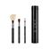 Sigma Beauty ESSENTIAL TRIO BRUSH SET Black