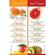 Montagne Jeunesse 7th Heaven Face Food Twin Masks Apricot & Mango Exfoliating Mask & Self Heat Mask Grapefruit & Kiwi 2 x 6ml