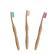 Dr Botanicals Pastel Bamboo Toothbrush Kit