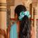 Drowsy Jasmine Padded Scrunchie