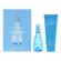 Davidoff Cool Water For Her Eau De Toilette Gift Set 30ml Eau De Toilette + 75ml Body Lotion