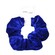Molly And Rose High Shine Royal Blue Velvet Large Scrunchie