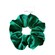 Molly And Rose High Shine Green Velvet Large Scrunchie