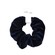 Molly And Rose High Shine Navy Velvet Large Scrunchie 9330