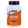 NOW Foods MSM Methylsulphonylmethane 1000mg Capsules - 120