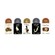 Lattafa Pride Collection No. 5 Eau De Parfum Gift Set 5 x 20ml