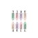 Brushworks Pastel Crease Free Hair Clips x8