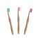 Dr Botanicals Pastel Bamboo Toothbrush Kit