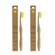 Dr Botanicals Bamboo Toothbrush Yellow x 2