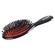 Kent Brushes Medium Pure Black Bristle Cushion Brush Midnight Ruby