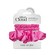 Silver Cloud Satin Hair Scrunchie Trio Combo Fuchsia