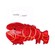 Molly And Rose Lobster Shaped Clamp