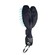 Tangle Angel Baby Keyring Brush Black Turquoise