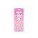 Brushworks Frosted Flower Claw Clips x3
