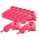 Marc Jacobs Pink & Red Checkerboard Eye Mask GWP Pack of 8