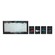 Mustang Ford Gift Set 20ml Red Eau De Toilette + 20ml White Eau De Toilette + 20ml Blue Eau De Toilette + 20ml Black Eau De Toilette