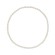 Kyoto Pearl Rae 6mm Pearl Strand Necklace 925 Sterling Silver White