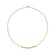 Kyoto Pearl Frida Pearl Necklace 18ct Gold Plated White / Gold