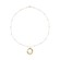 Kyoto Pearl Billie Pearl Necklace 18ct Gold Plated White / Gold