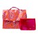 Victoria Green Groovy Paisley Threefold Hanging Wash Bag & Small Clear Makeup Bag Set