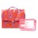 Victoria Green Groovy Paisley Threefold Hanging Wash Bag & Beauty Kit Case Set
