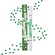Glisten Cosmetics Green Spectra Pen Heart Stamp Liner