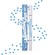 Glisten Cosmetics Blue Spectra Pen Heart Stamp Liner