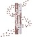 Glisten Cosmetics Heart Taupe Spectra Pen Stamp & Eyeliner Pen
