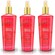 Possibility Of London Ladies Womens Sparkling Romance Body Mist 3x250ml